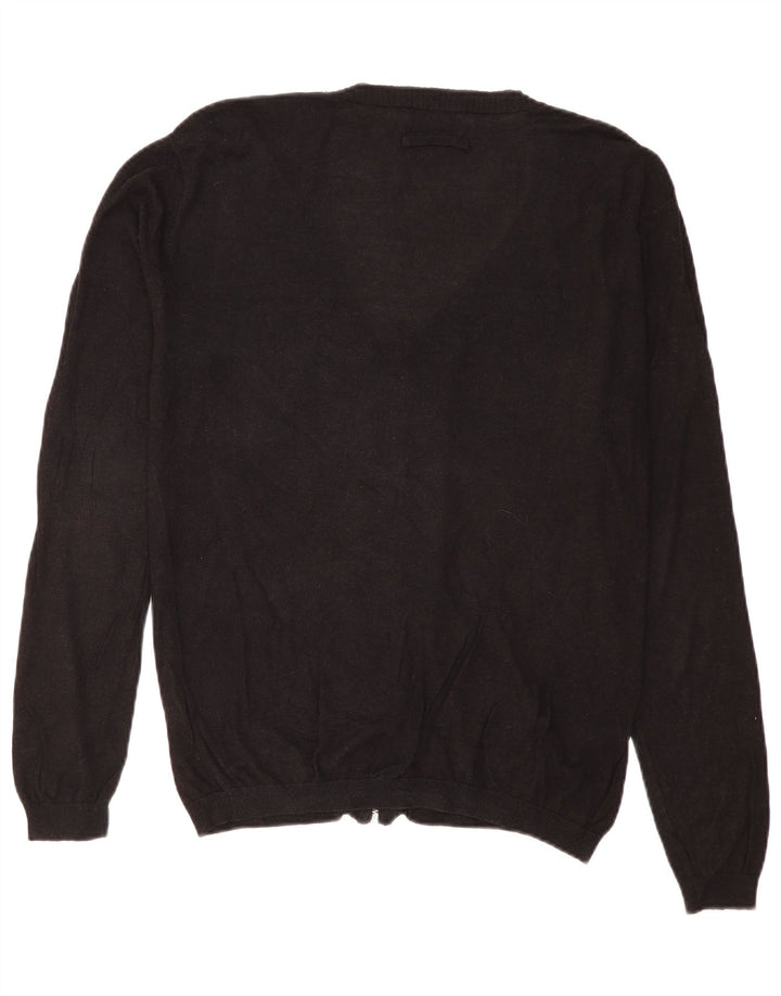 Zara Herren Strickjacke XL Schwarz