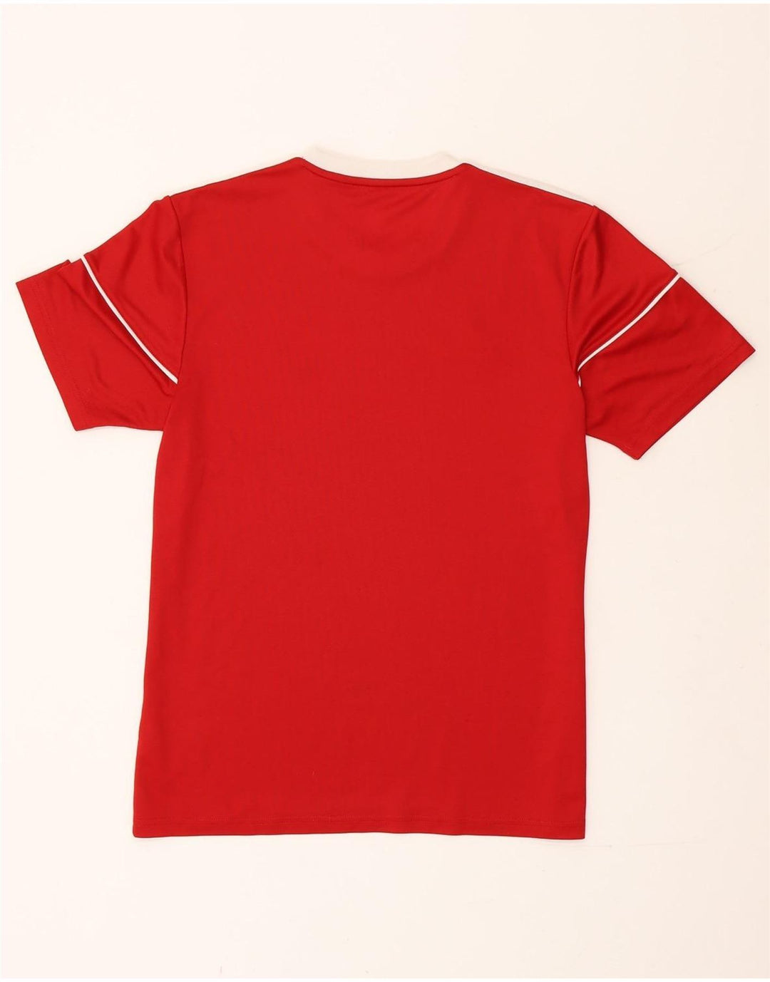 Adidas Herren Climalite T-Shirt Top Small Rot Polyester