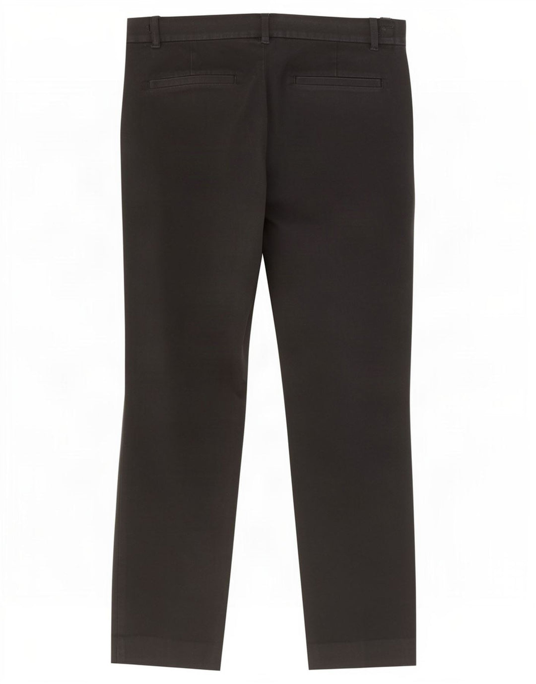 Gap Damen Slim Cropped-Hose US 8 Medium W30 L25 Schwarze Baumwolle