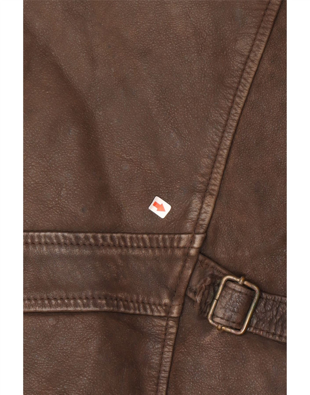 Vintage Herren Lederjacke UK 38 Mittelbraunes Leder