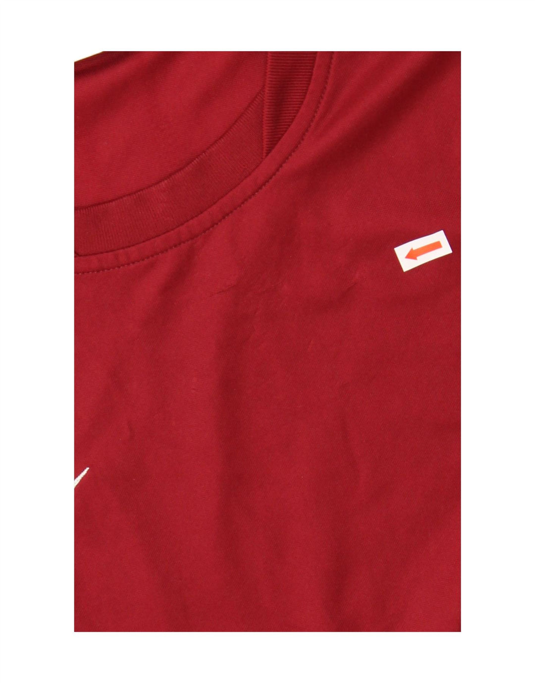 Nike Herren Dri Fit T-Shirt Top Large Maroon Polyester