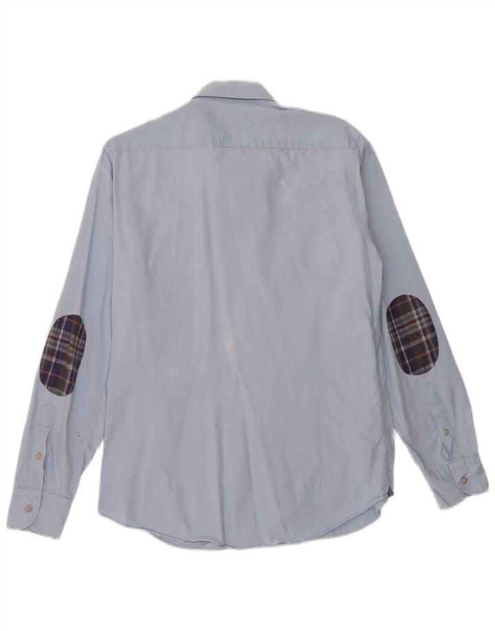 MASSIMO DUTTI Herrenhemd Mittelblau