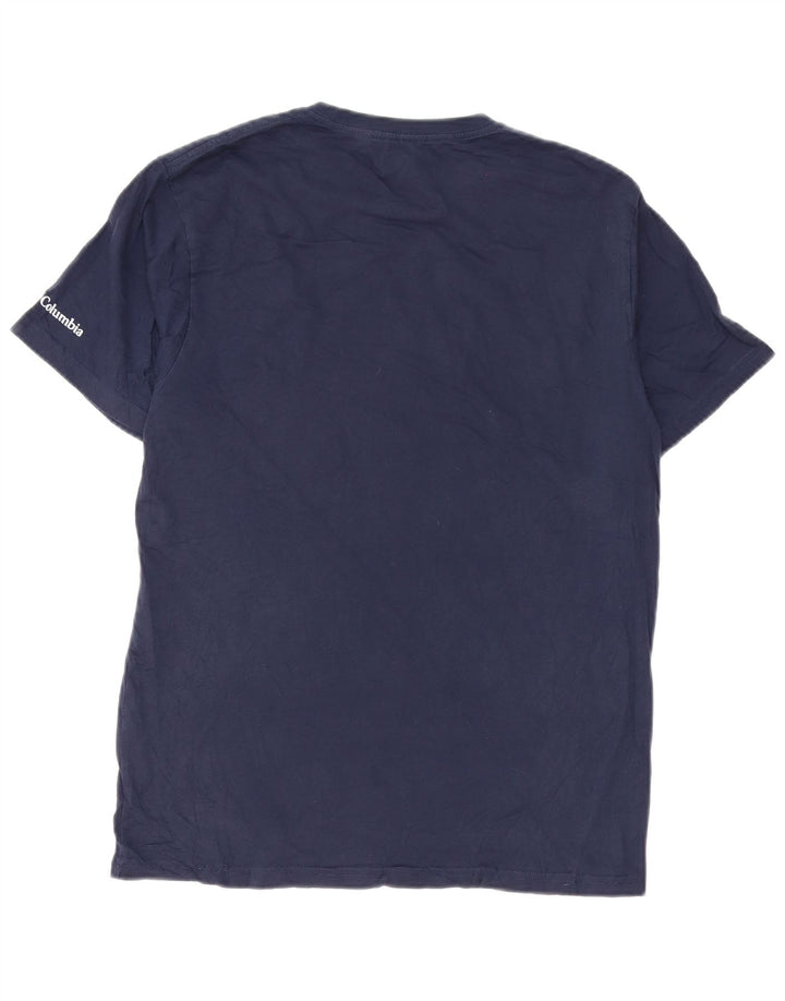 Columbia Herren-T-Shirt mit Grafik, mittelgroß, marineblau, Baumwolle