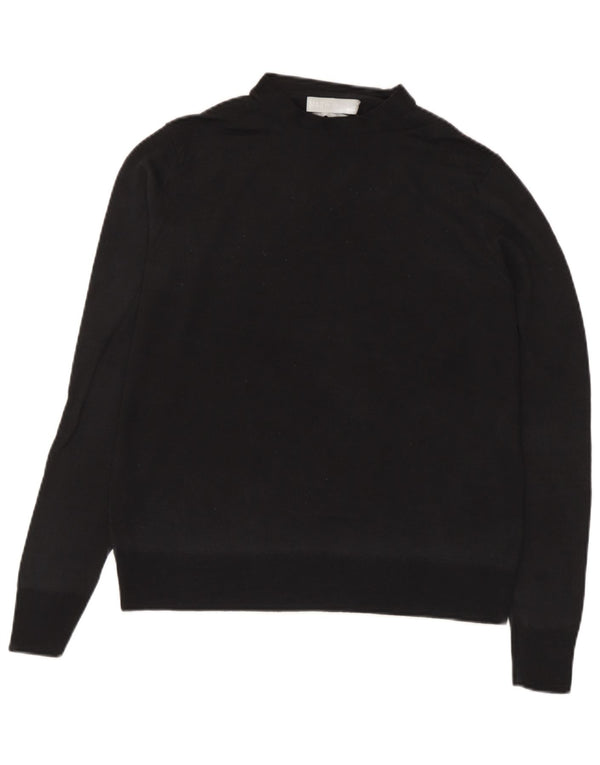 Marks & Spencer Rollkragenpullover für Damen, Gr. 10, Schwarz