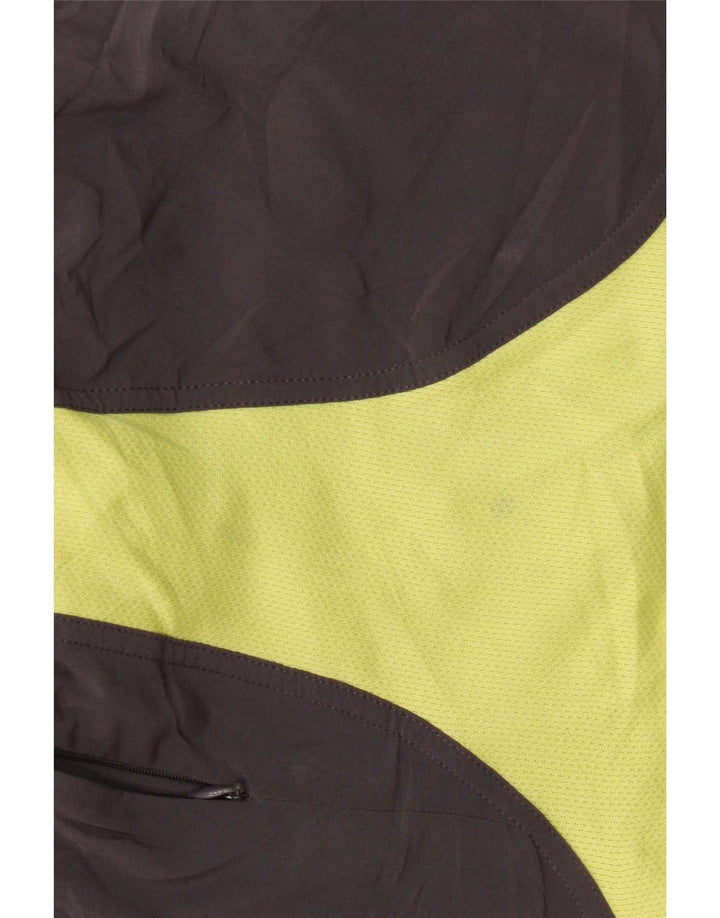 Fila Herren-Sportshorts, klein, graues Colourblock-Polyester