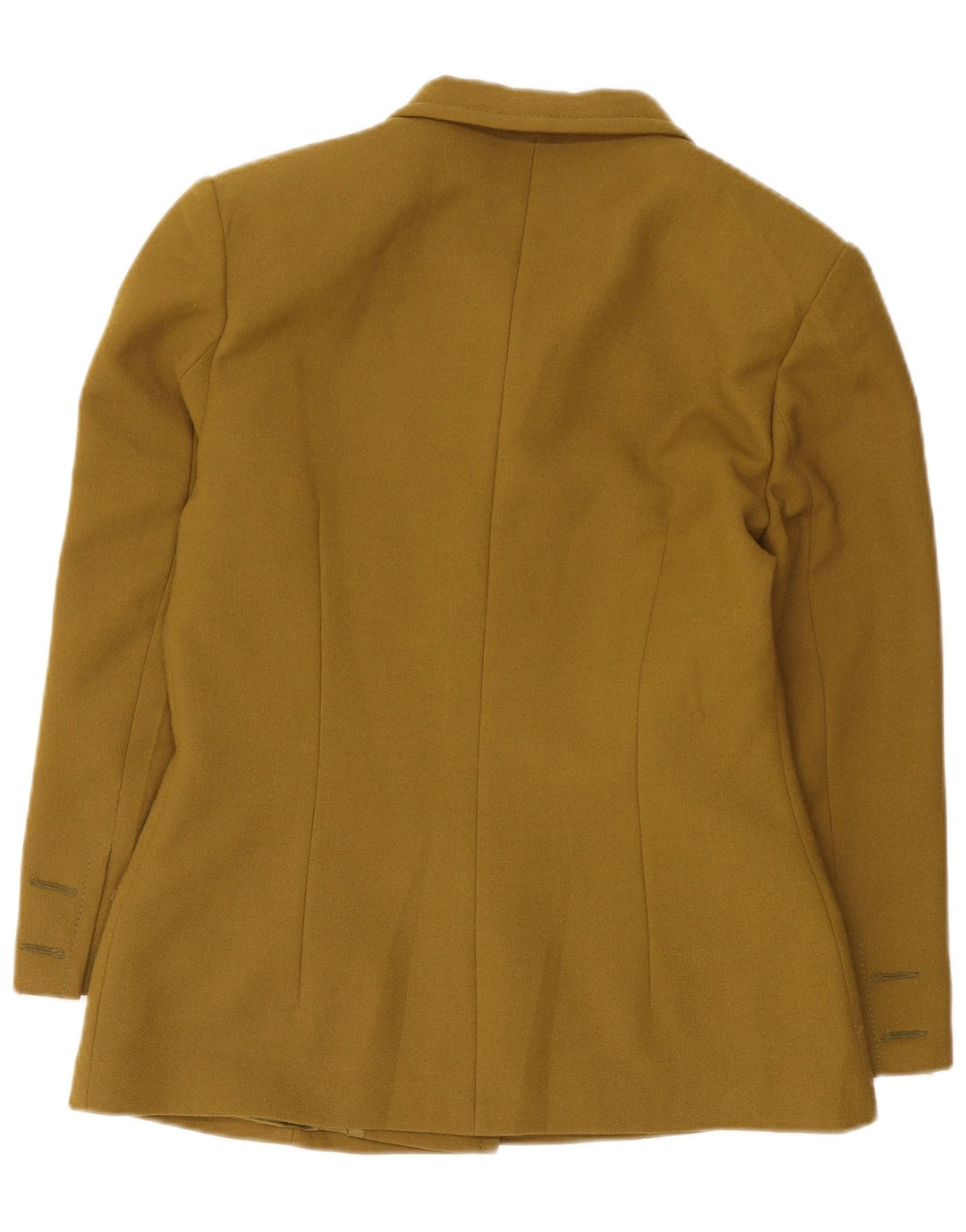Roccobarocco Damen-Blazerjacke mit 4 Knöpfen, IT 44, mittlere Khaki-Wolle