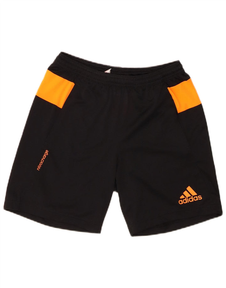 Adidas Climacool Sportshorts für Jungen, 11–12 Jahre, schwarzes Colourblock-Polyester