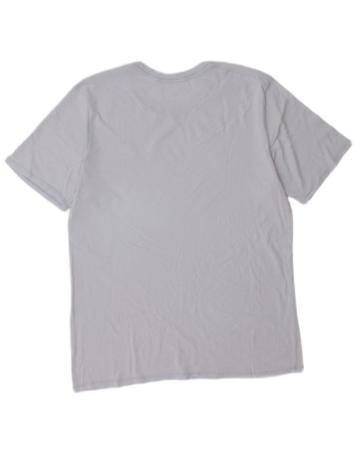 NIKE Herren Athletic Cut T-Shirt Top Large Blau