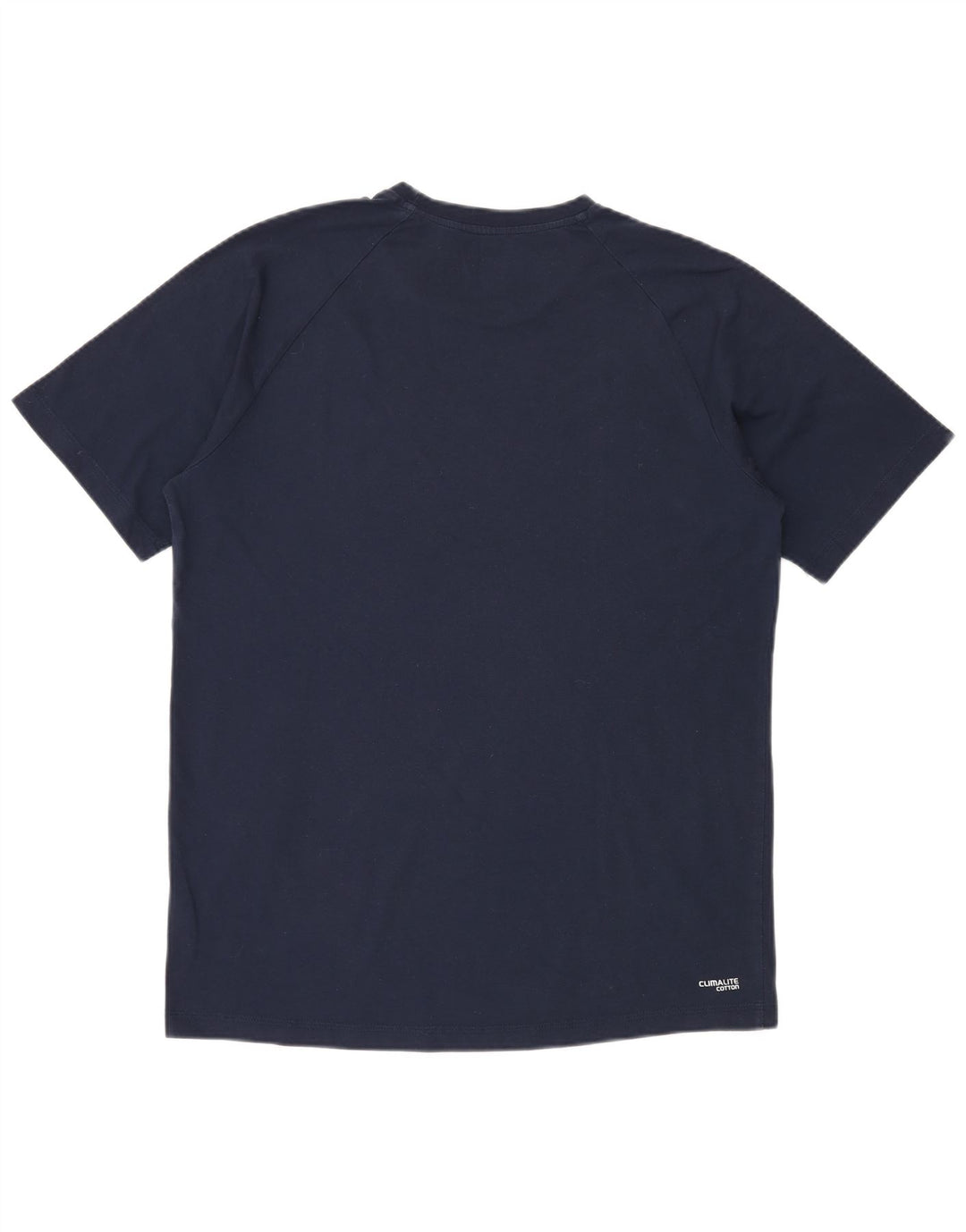 ADIDAS Herren Climalite T-Shirt Top Large Marineblau