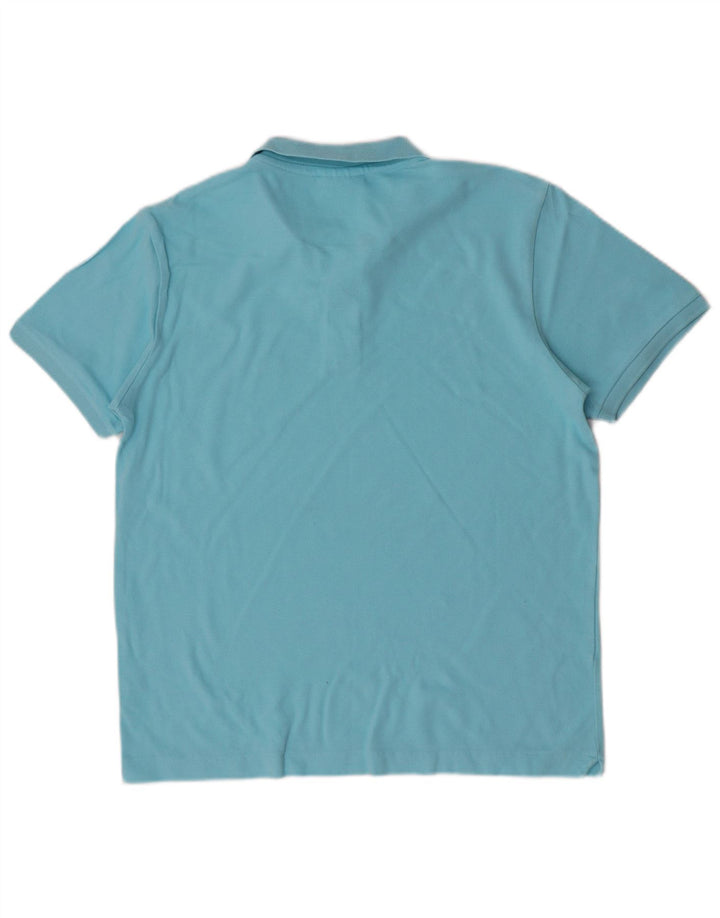 Lacoste Herren-Poloshirt mit klassischer Passform, Größe 5, groß, Blau