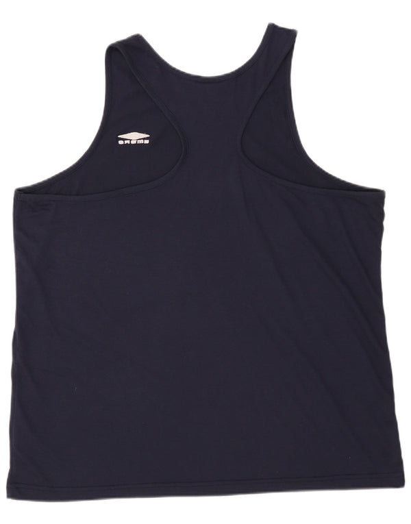 Umbro Herren Weste Top 2XL Marineblau Polyester