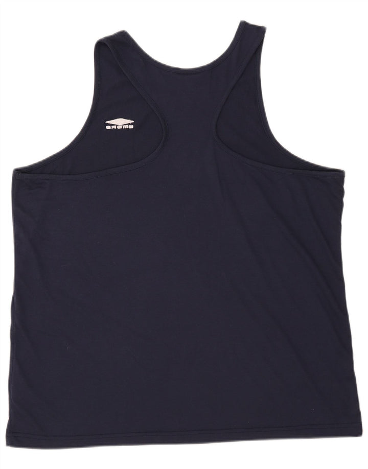 Umbro Herren Weste Top 2XL Marineblau Polyester