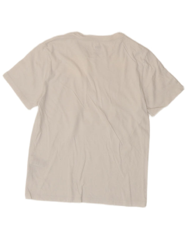 Levi's Herren Standard T-Shirt Top Small aus weißer Baumwolle