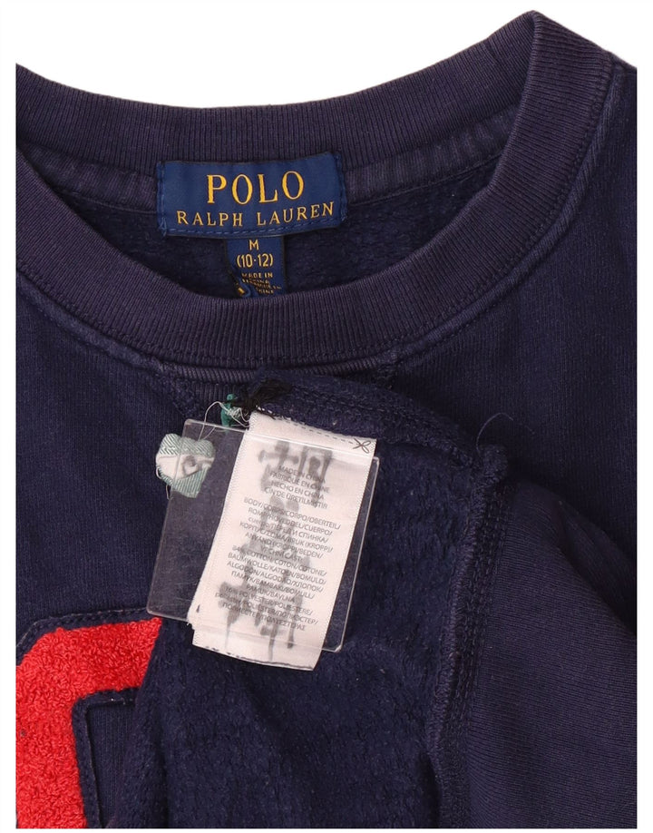 Polo Ralph Lauren Sweatshirt für Jungen, 10–11 Jahre, mittleres Marineblau