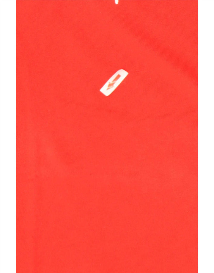 Puma Herren Grafik T-Shirt Top 2XL Rot Baumwolle