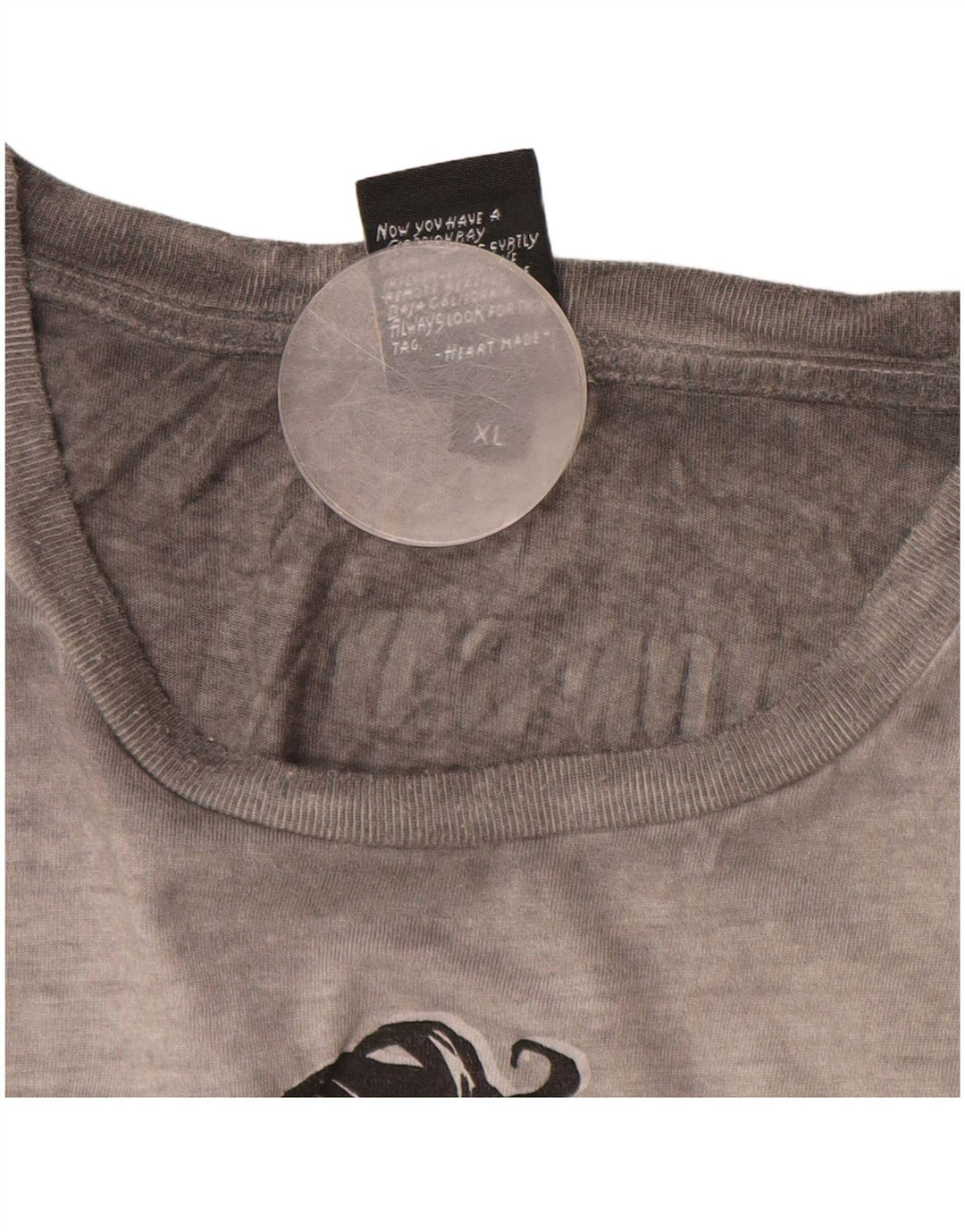 Scorpion Bay Herren Grafik-Top Langarm XL Grau Baumwolle