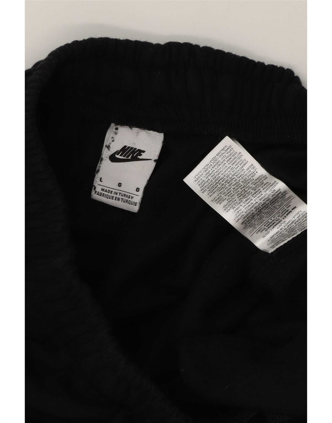 Nike Herren Graphic Cargo-Trainingshose, Jogginghose, Größe L, Schwarz, Baumwolle