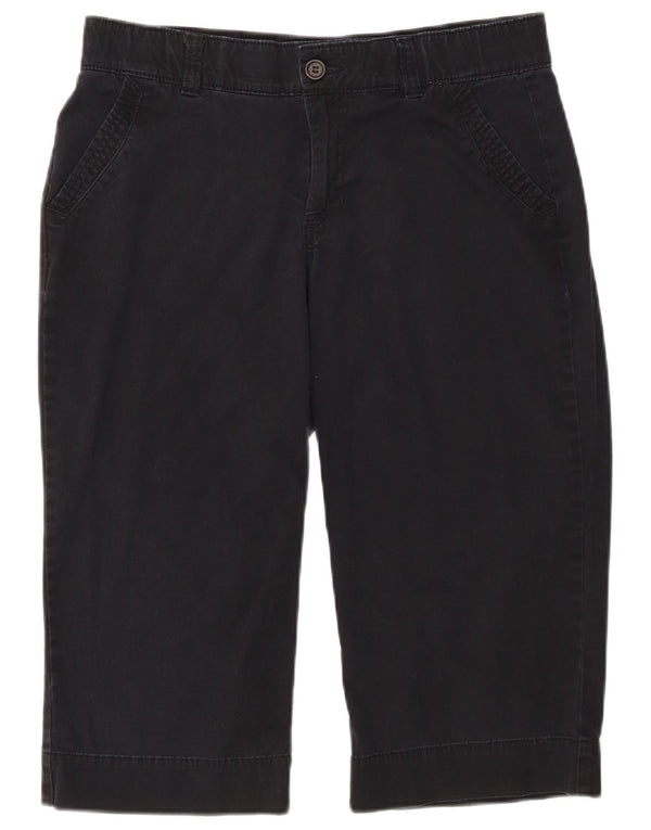 Dockers Womens Bermuda Shorts US 10 Large W32  Navy Blue Cotton