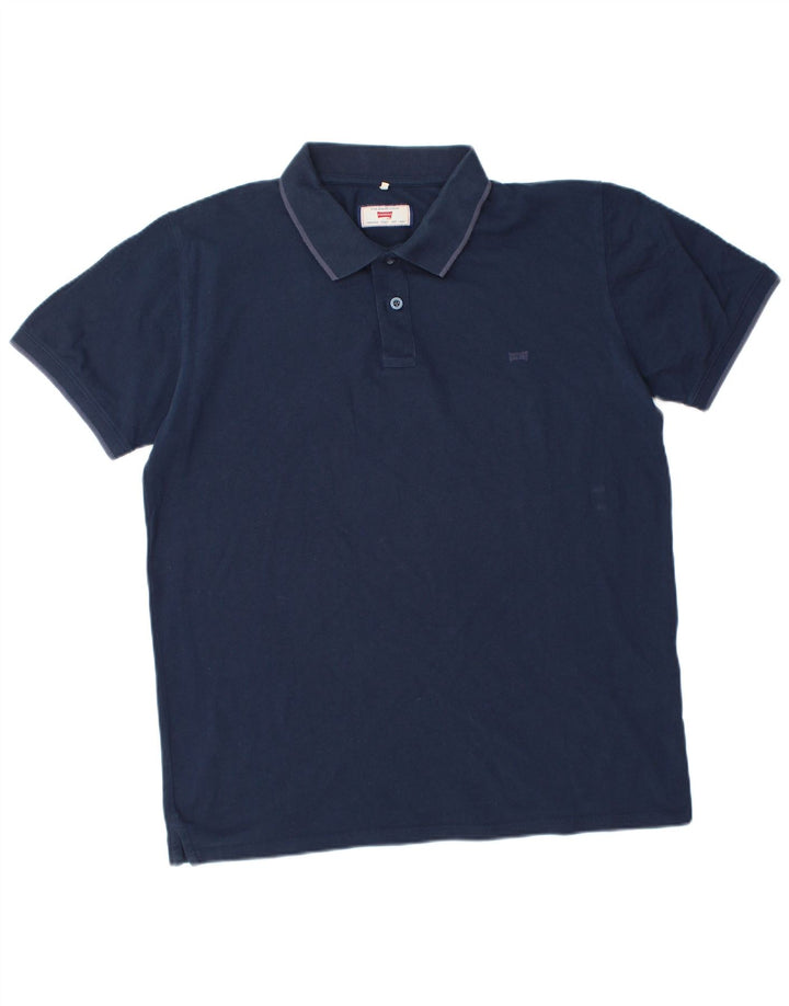 CARRERA Herren-Poloshirt mit normaler Passform, XL, marineblau, Baumwolle