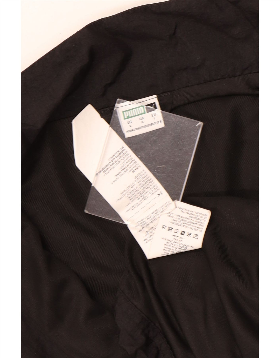 PUMA Damen Crop Graphic Übergroße Trainingsjacke, Gr. 16, Schwarz
