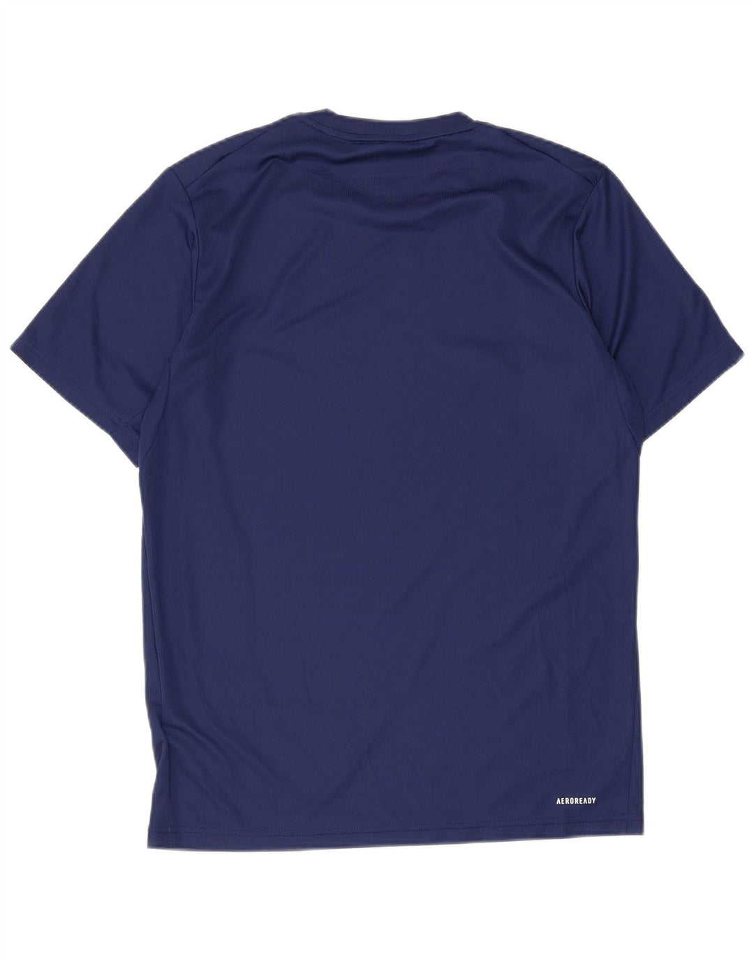 ADIDAS Herren Aeroready T-Shirt Top Small Marineblau Polyester