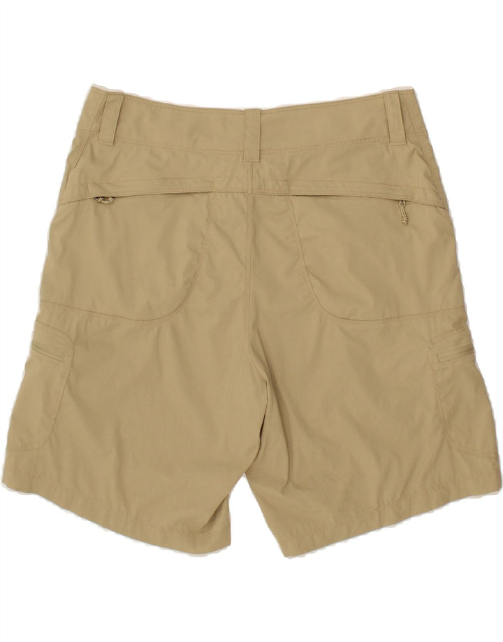 L.L.BEAN Womens Cargo Shorts US 12 Large W34  Beige Nylon Vintage L.L.Bean and Second-Hand L.L.Bean from Messina Hembry 