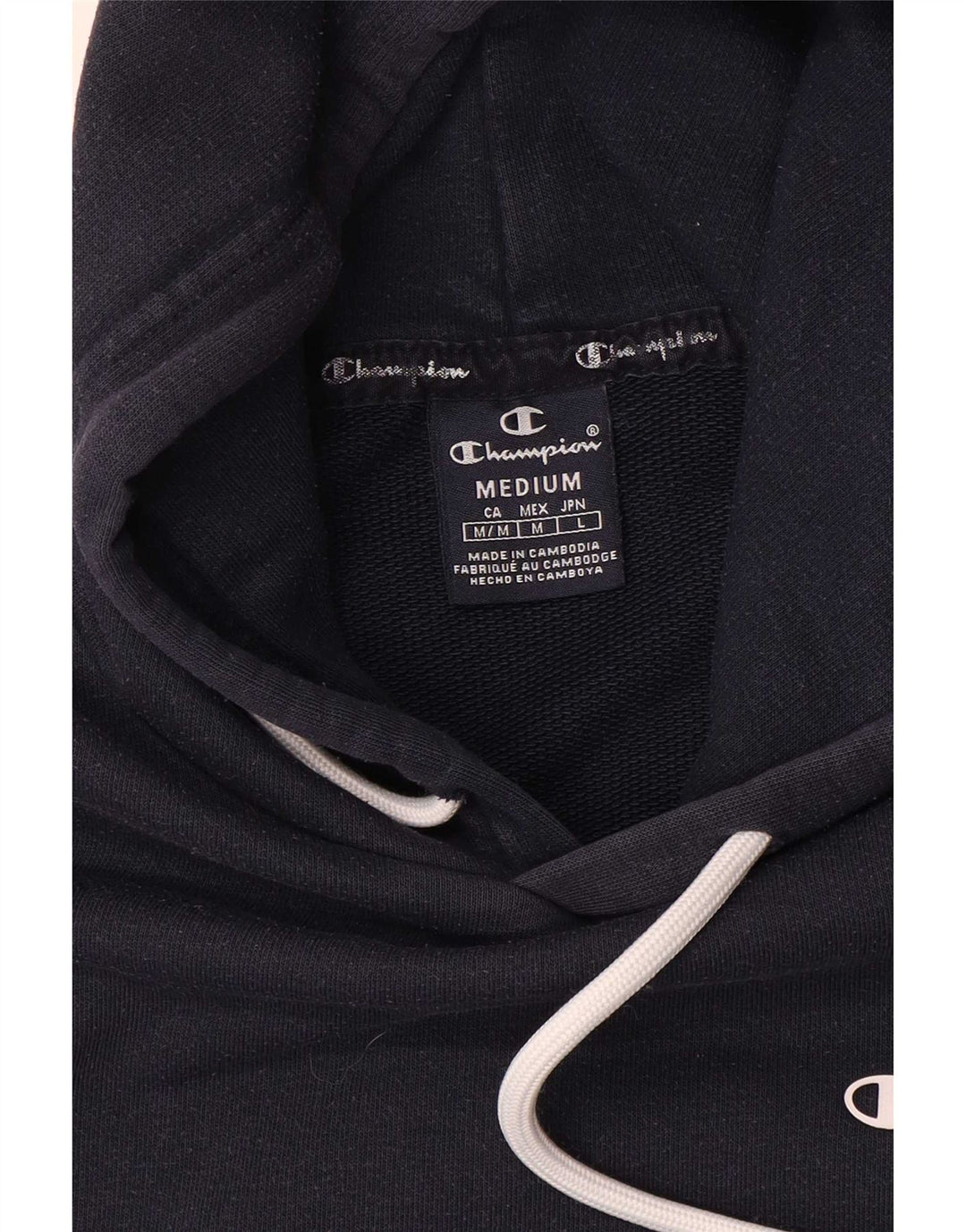 Champion Herren Kapuzenpullover Medium Marineblau