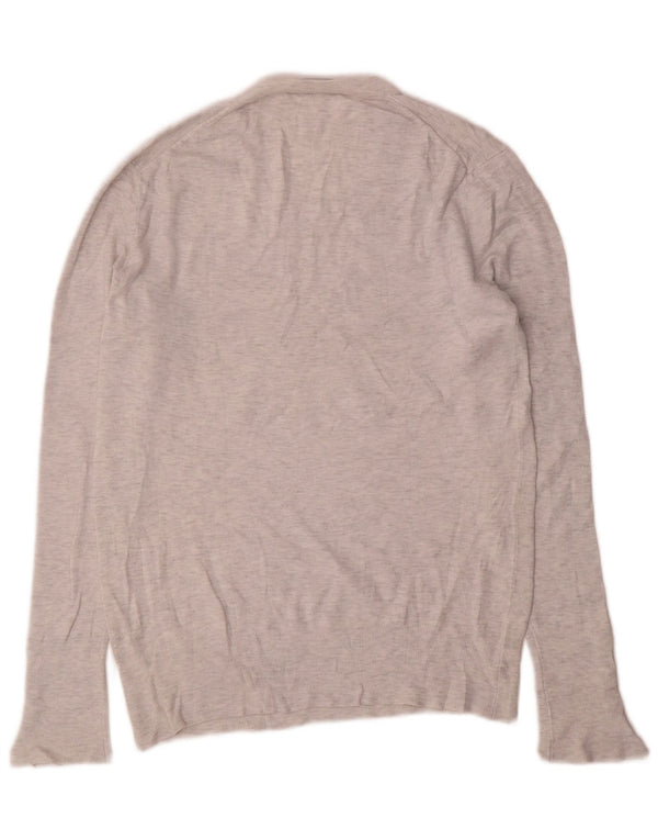 Zara Damen-Pullover mit U-Boot-Ausschnitt, Gr. 20, 2XL, Grau