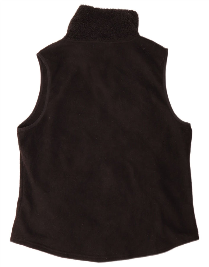 Chaps Damen Fleeceweste UK 18 XL Schwarz Polyester