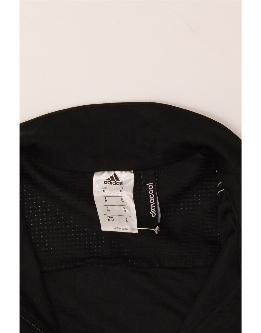 ADIDAS Mens Climacool Tracksuit Top Jacket Medium Black Polyester Vintage Adidas and Second-Hand Adidas from Messina Hembry 