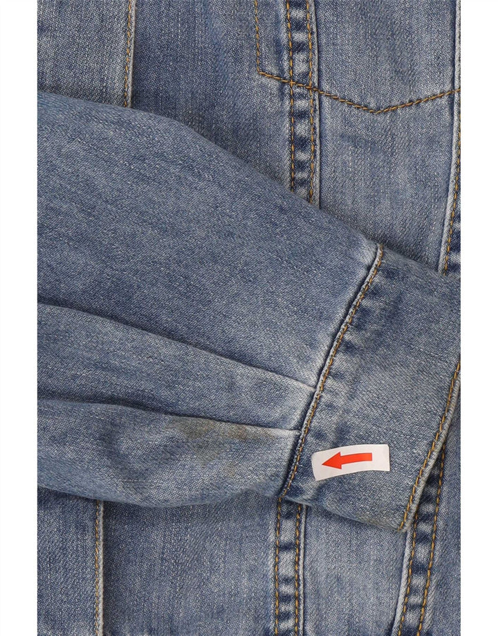 Levi's Jeansjacke für Mädchen, 13–14 Jahre, blaue Baumwolle