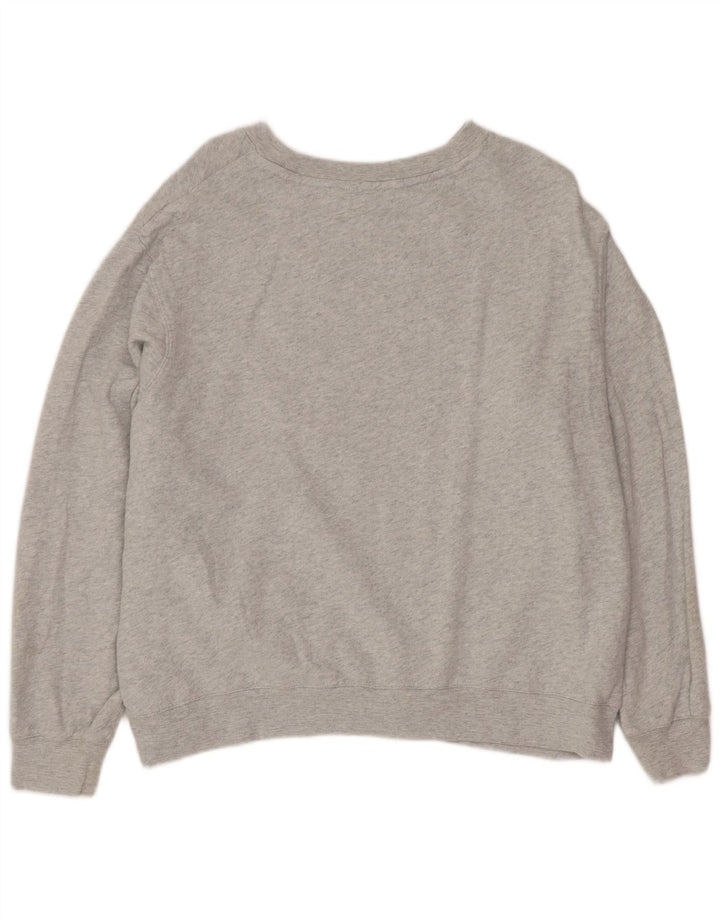 Marks & Spencer Damen-Sweatshirt mit Grafik-Übergröße, Gr. 16, Grau