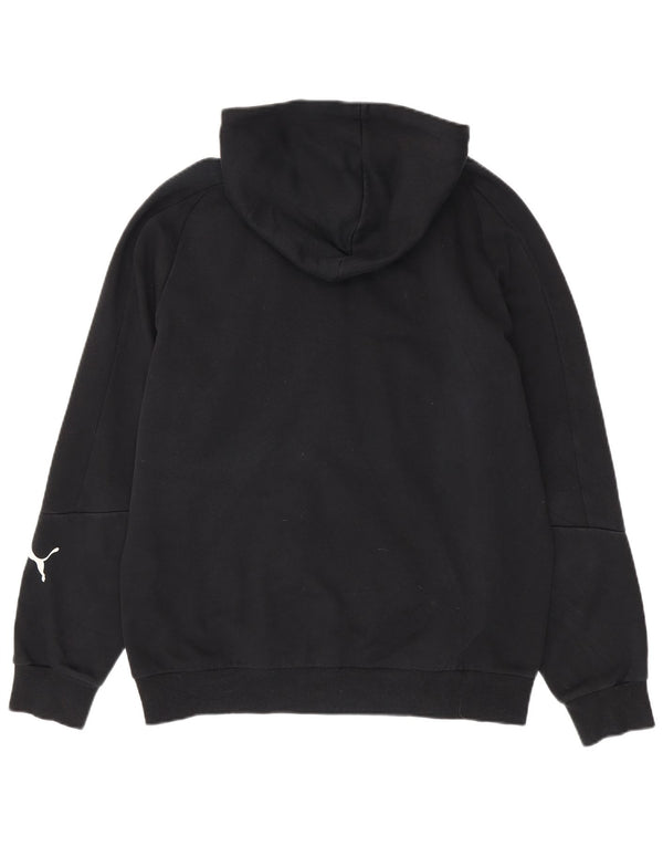 Puma Herren Graphic Hoodie Pullover Große schwarze Baumwolle