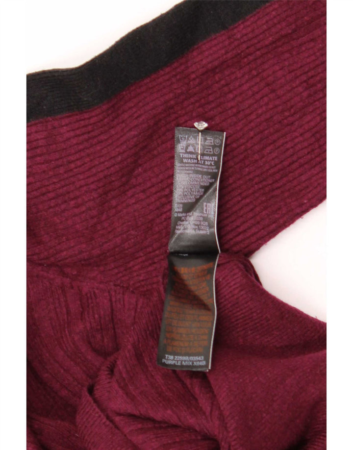 Marks & Spencer Rollkragenpullover für Damen, Gr. 12, Mittelviolett