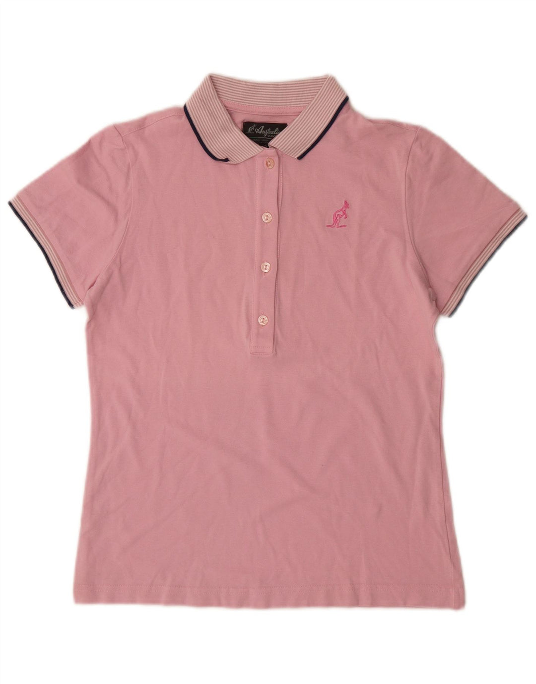 AUSTRALIAN L'ALPINA Damen Poloshirt IT 42 Mittelrosa