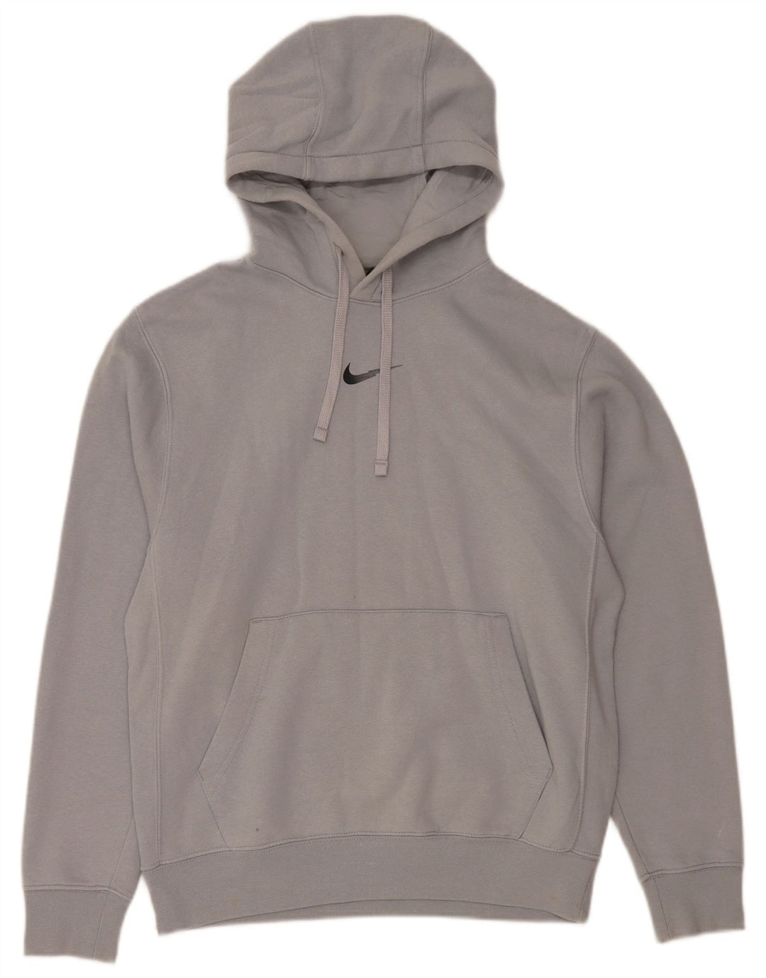 Nike Herren-Kapuzenpullover mit Standard-Passform, Größe S, Grau, Baumwolle