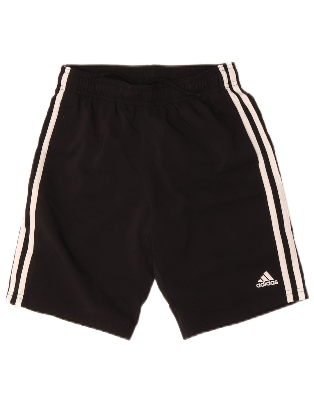 Adidas Sportshorts für Jungen, 9–10 Jahre, schwarzes Polyester