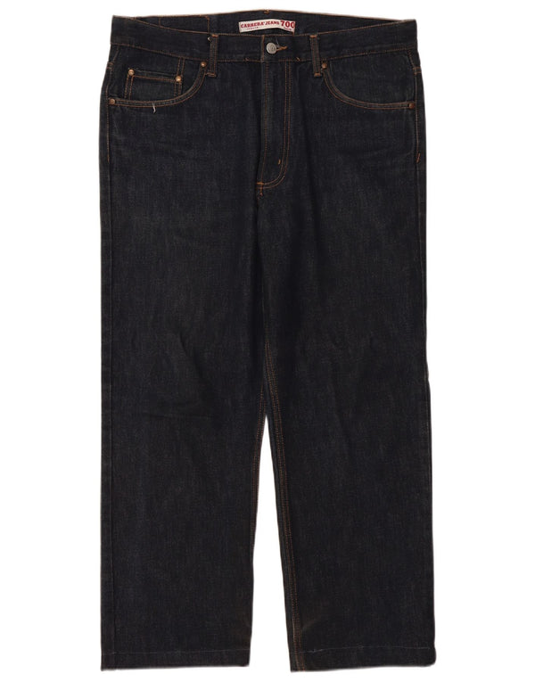Carrera Damen 700 Straight Jeans W36 L27 Marineblaue Baumwolle