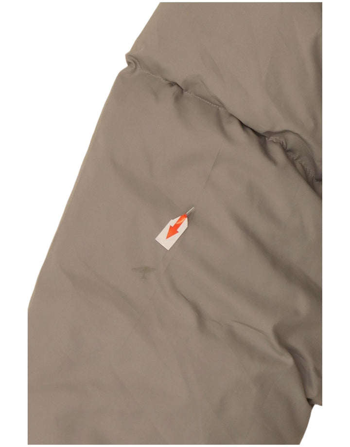 Nike Herren gepolsterter Mantel UK 36/38 Small Grau Polyester