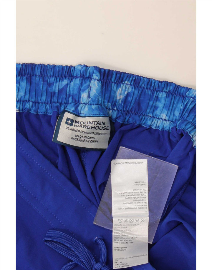 Mountain Warehouse Damen-Badeshorts, UK 14, Größe L, Blau, Polyester
