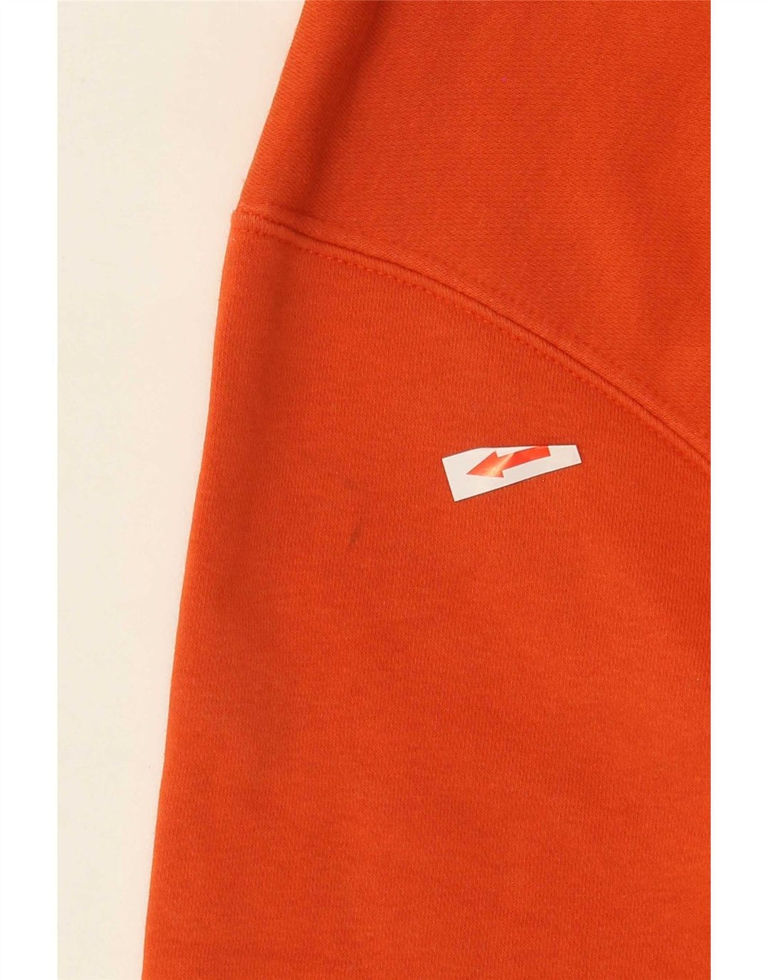 Nike Herren-Sweatshirt-Pullover aus mitteloranger Baumwolle