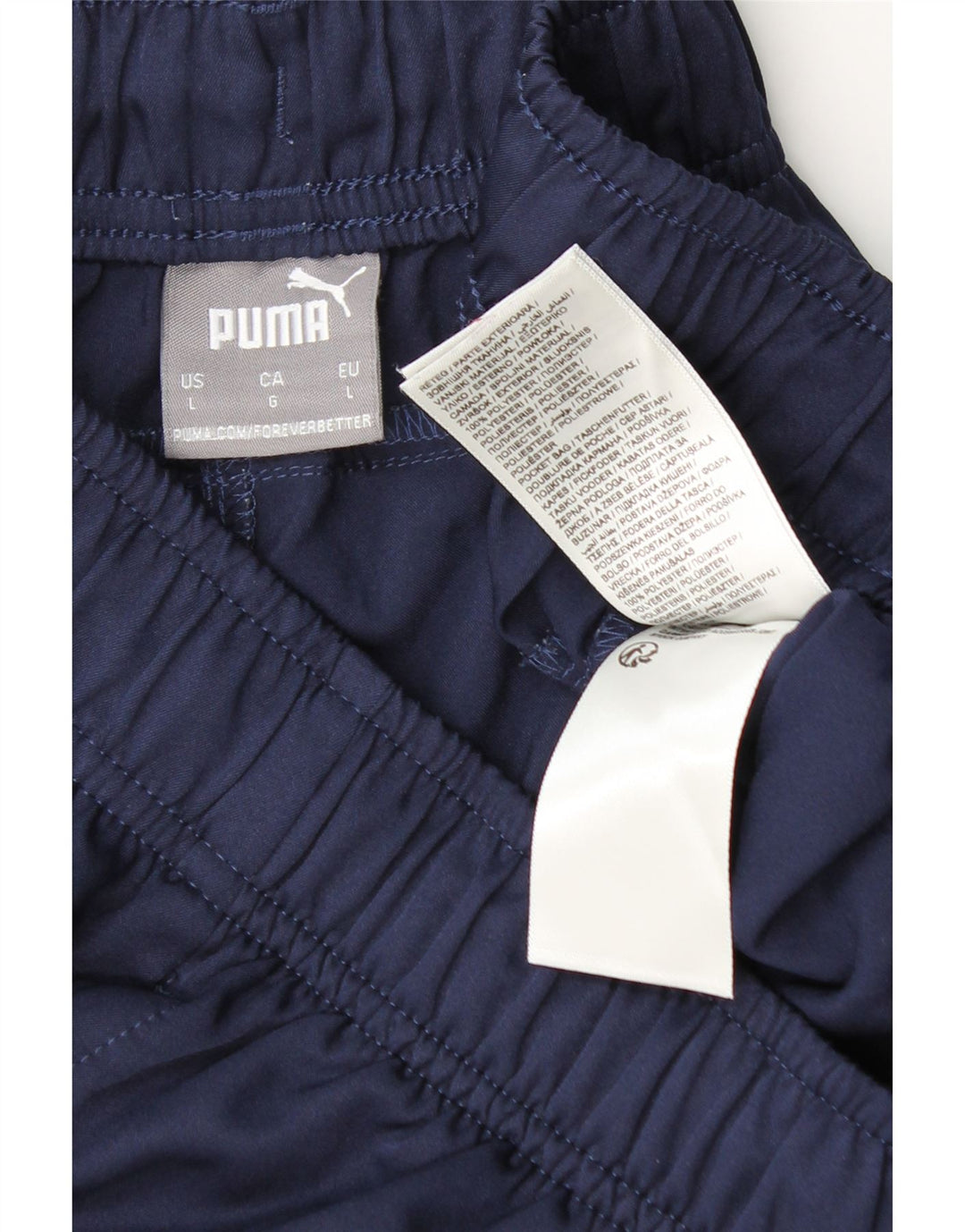Puma Herren-Sportshorts, groß, marineblau, Polyester