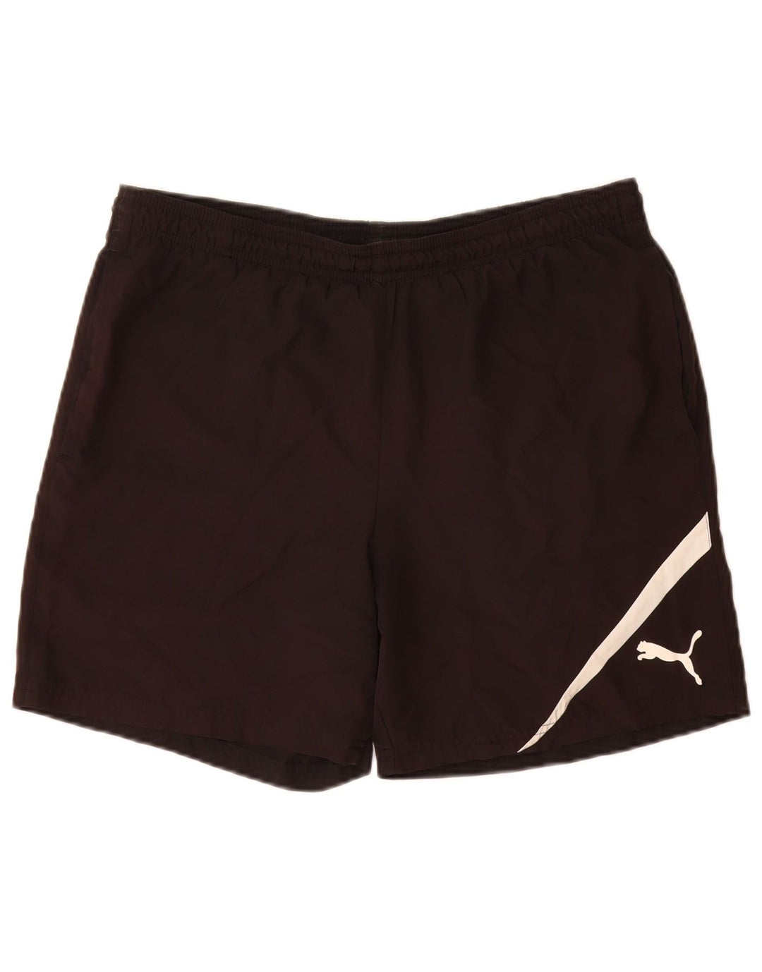 Puma Herren Badeshorts Medium Schwarz Polyester