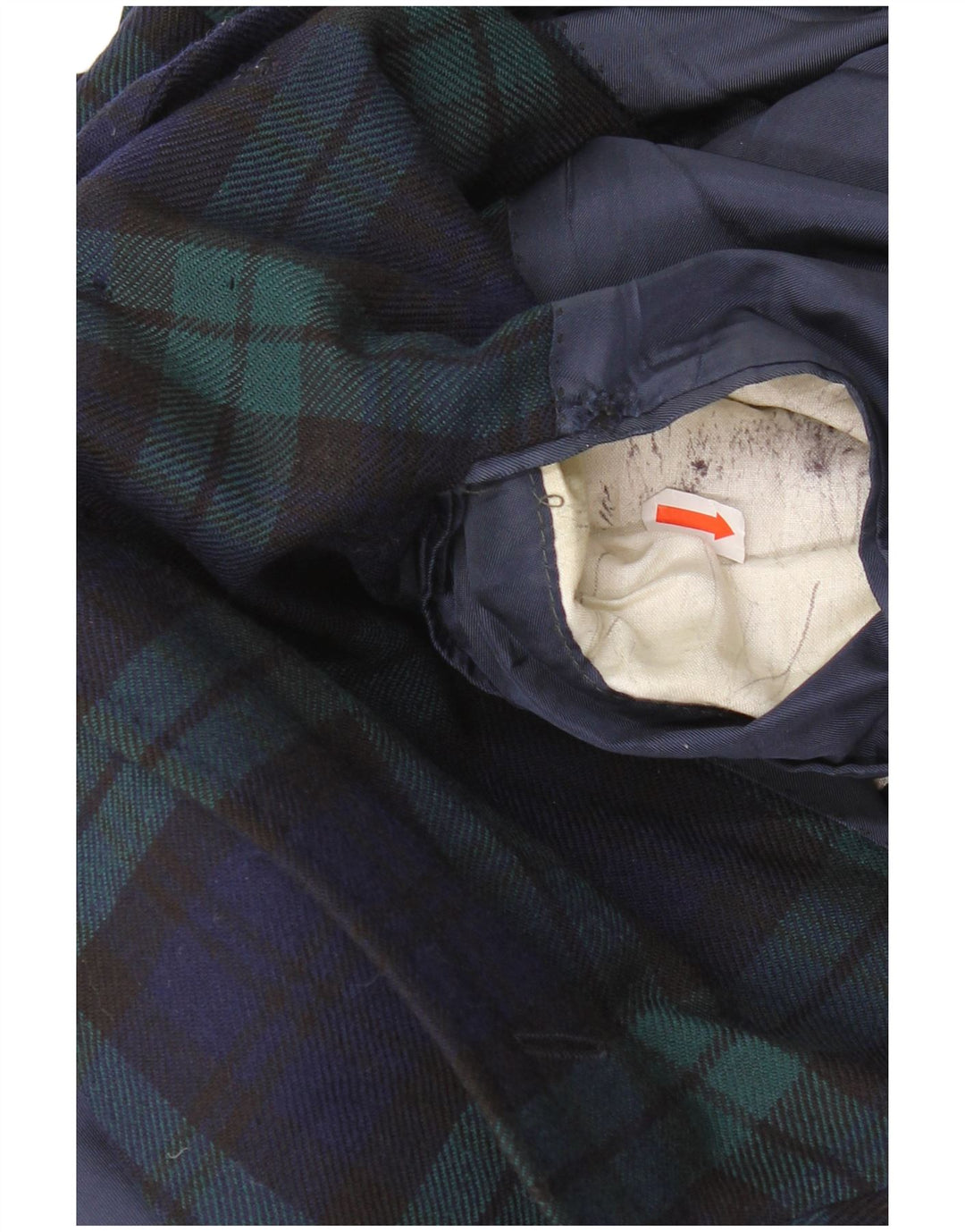 AQUASCUTUM Herren-Blazer mit 3 Knöpfen, Gr. 40, Marineblau, kariert