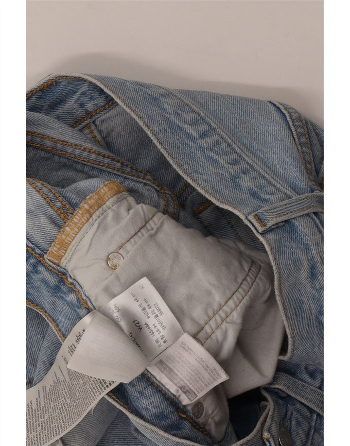 Levi's Damen-Jeansshorts, W27, klein, blaue Baumwolle