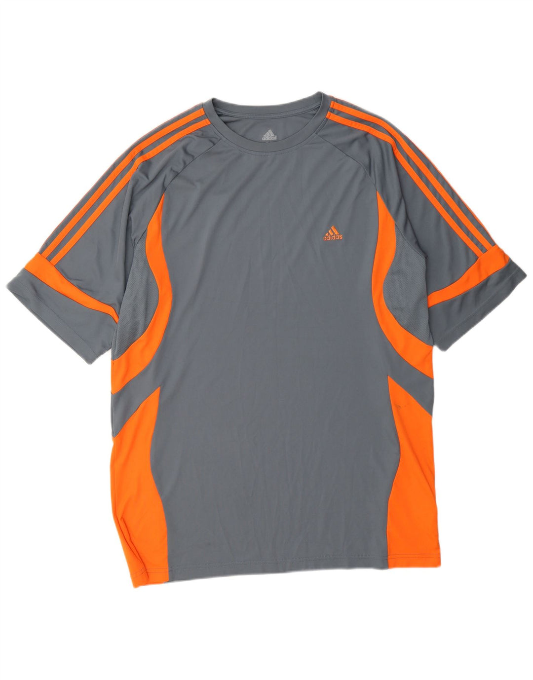 Adidas Herren Climacool T-Shirt Top XL Grau Colourblock Polyester