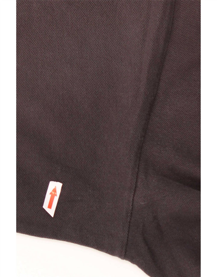 Fila Herren Poloshirt Große schwarze Baumwolle