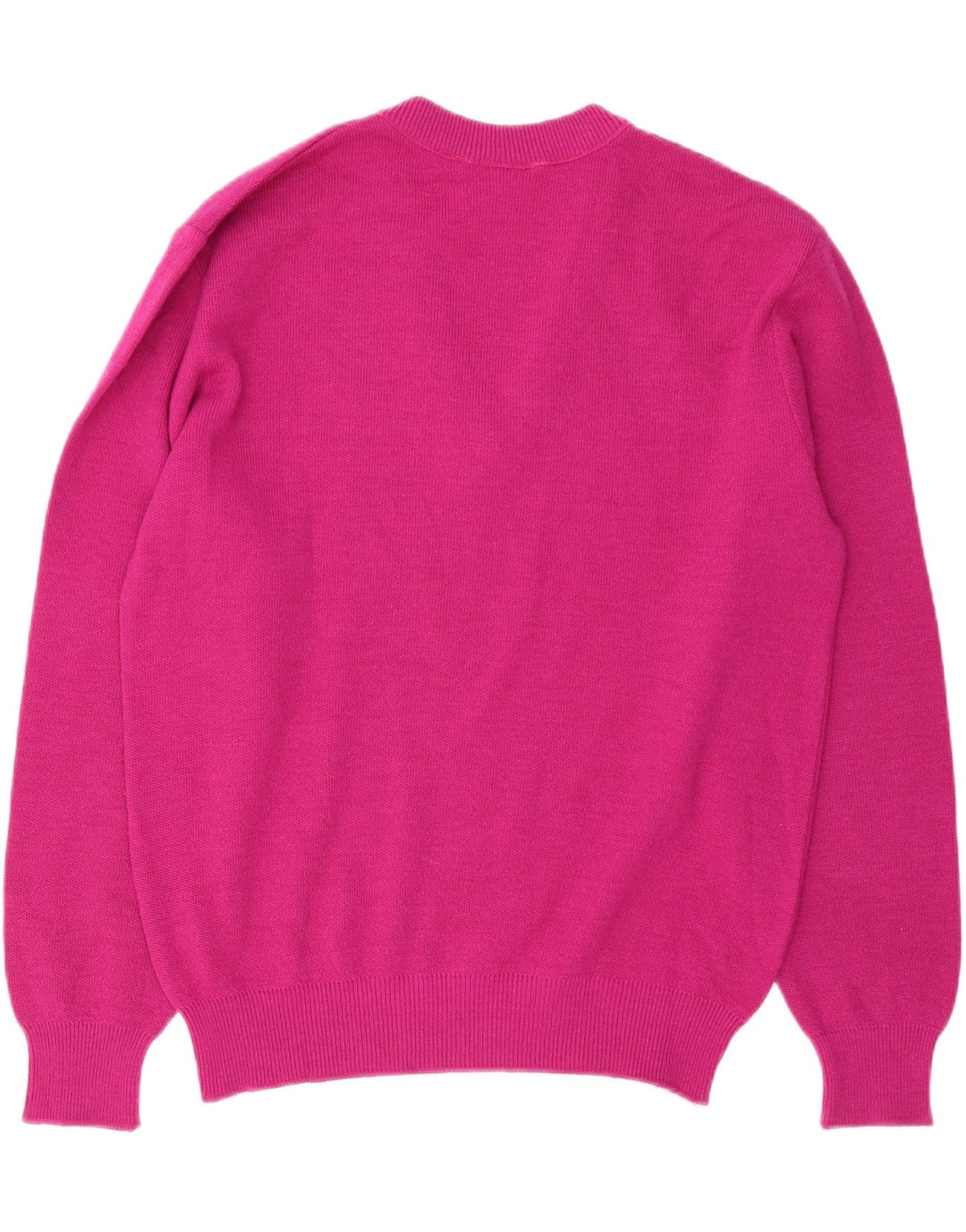LACOSTE Herren-Pullover mit V-Ausschnitt, Größe 5, große rosa Wolle