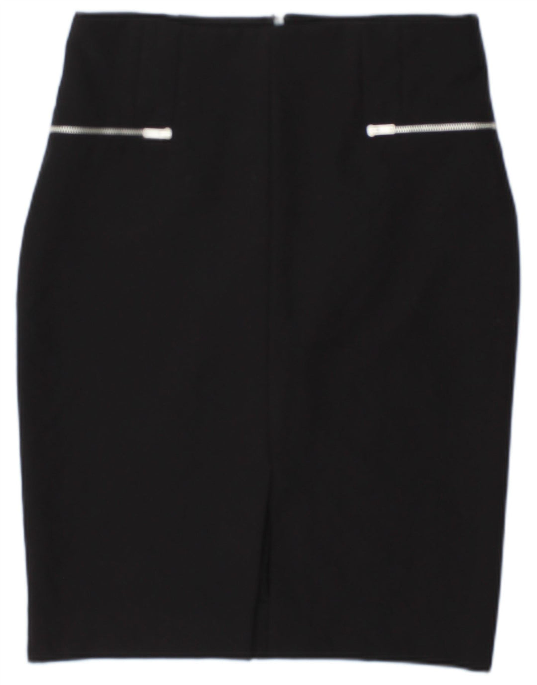 Zara Damen Bleistiftrock Medium W28 Schwarz