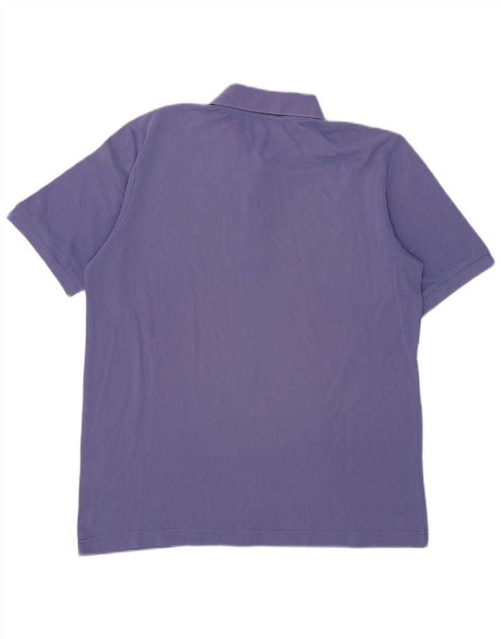 Kappa Herren-Poloshirt, große blaue Baumwolle